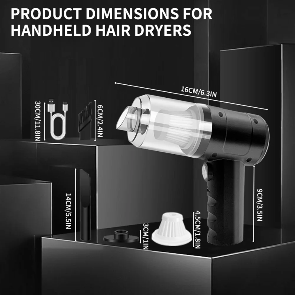 Portable Cordless Car Vacuum Cleaner