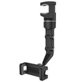 360 Adjustable Car Phone Holder-Anti-shake Rearview Mirror Mount